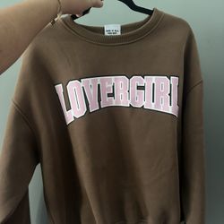 Bella Dona Crewneck  SIZE LARGE