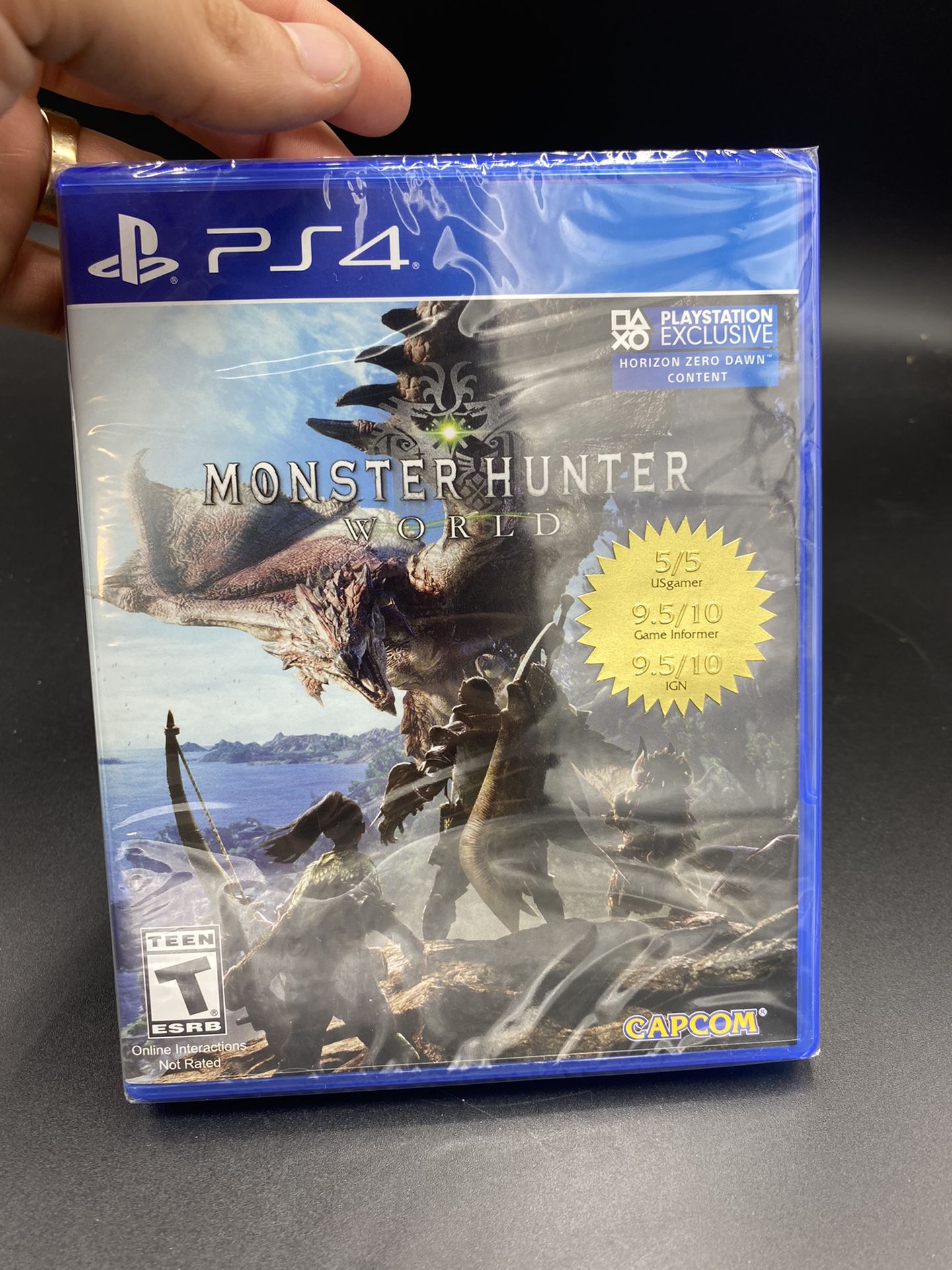 Capcom Monster Hunter World PS4 Video Game Brand New Sealed 