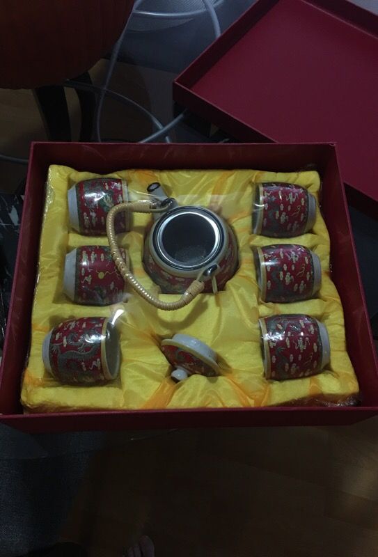 Luoshi Ceramic Tea Set