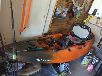 Vibe Fishing Kayak with Accessories