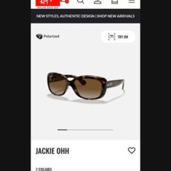 Woman RAYBAN Sun Glasses Polarized 