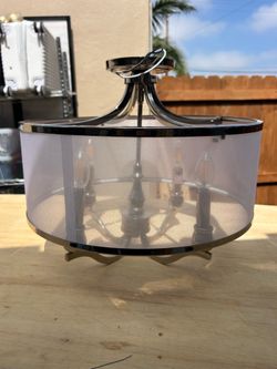 Pacific coast Lighting 18” Drum Chandelier