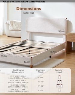 Full size bed