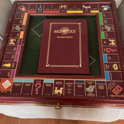 Mahogany Monopoly Set Franklin Mint