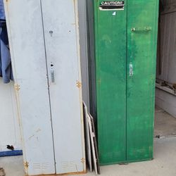 Free scrap metal, or cabinets and lockers