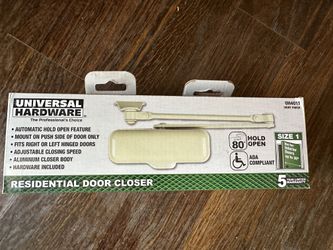 Residential Hold-Open Door Closer