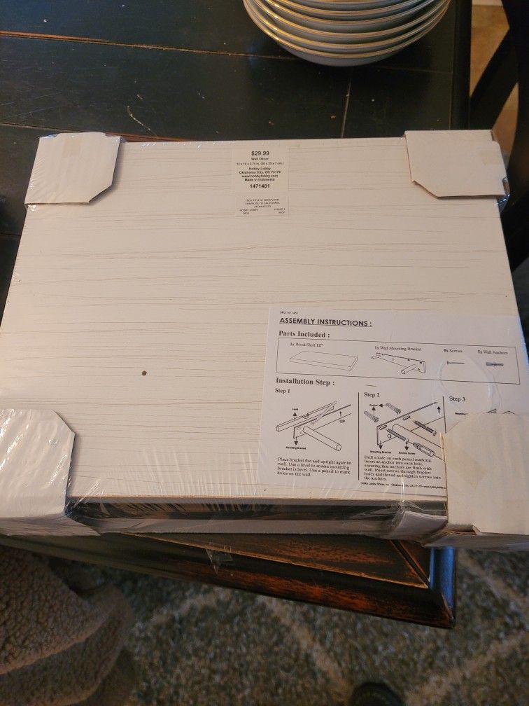 Hobby Lobby White Floating Shelves