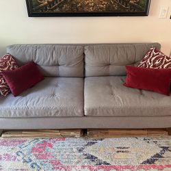 Mid Century Modern Style Custom Macys Couch 