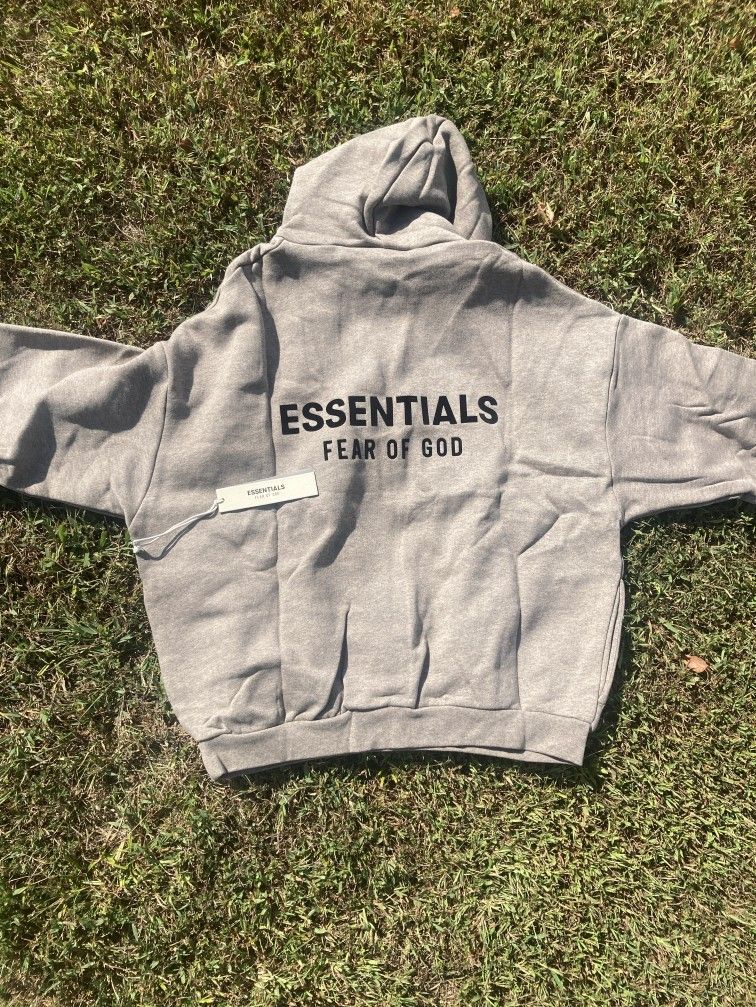Essentials Fear of God - Gray - Medium Hoodie - New w/Tags