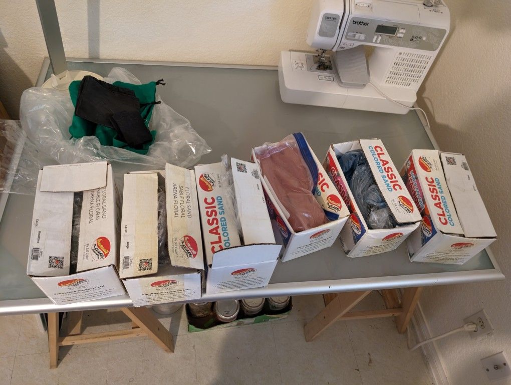 Colored Sand 6 Boxes