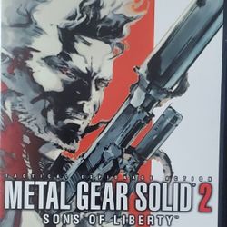 Metal Gear Solid 2 Playstation 2