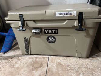Yeti ice chest