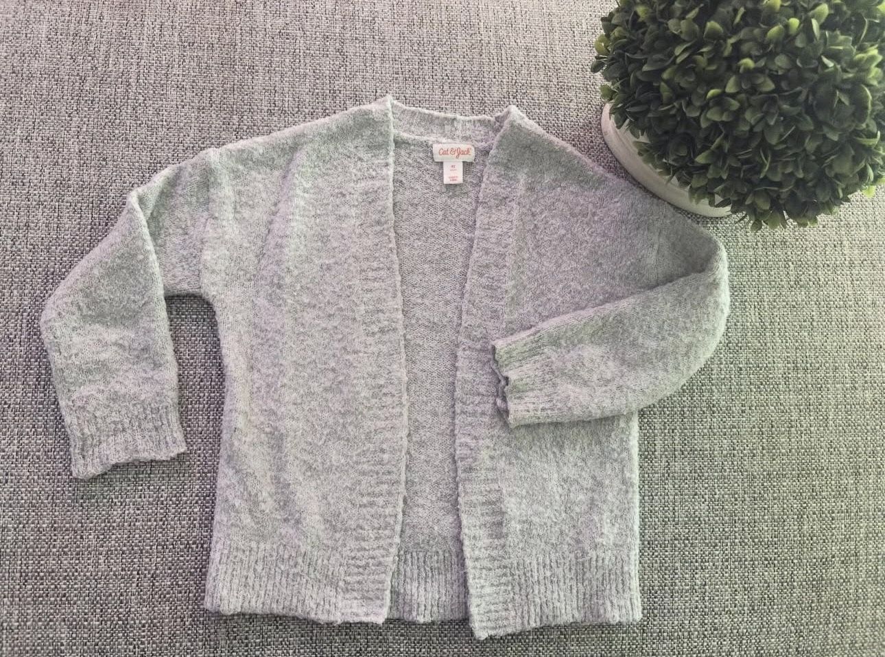 Grey Warm Cardigan