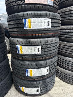 235/40/18 Goodyear eagle sport installed and Balanced 50,000 miles warranty