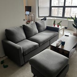 Sofa With Ottoman