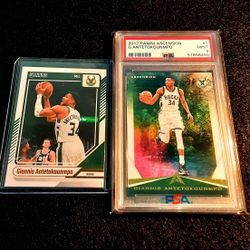 Giannis Antetokoumpo 2017-18  Ascension Basketball PSA 9 MILWAUKEE BUCKS NBA 