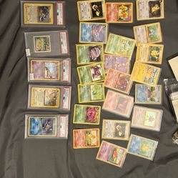 Pokemon Cards For sale Mix Of Vintage And New Ones 