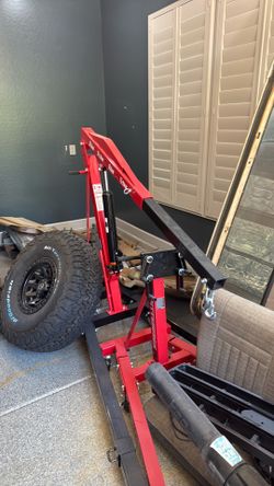 2 ton engine hoist and engine stand