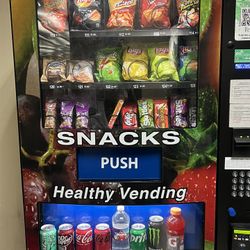 2 Snack And Drink Vending Machines