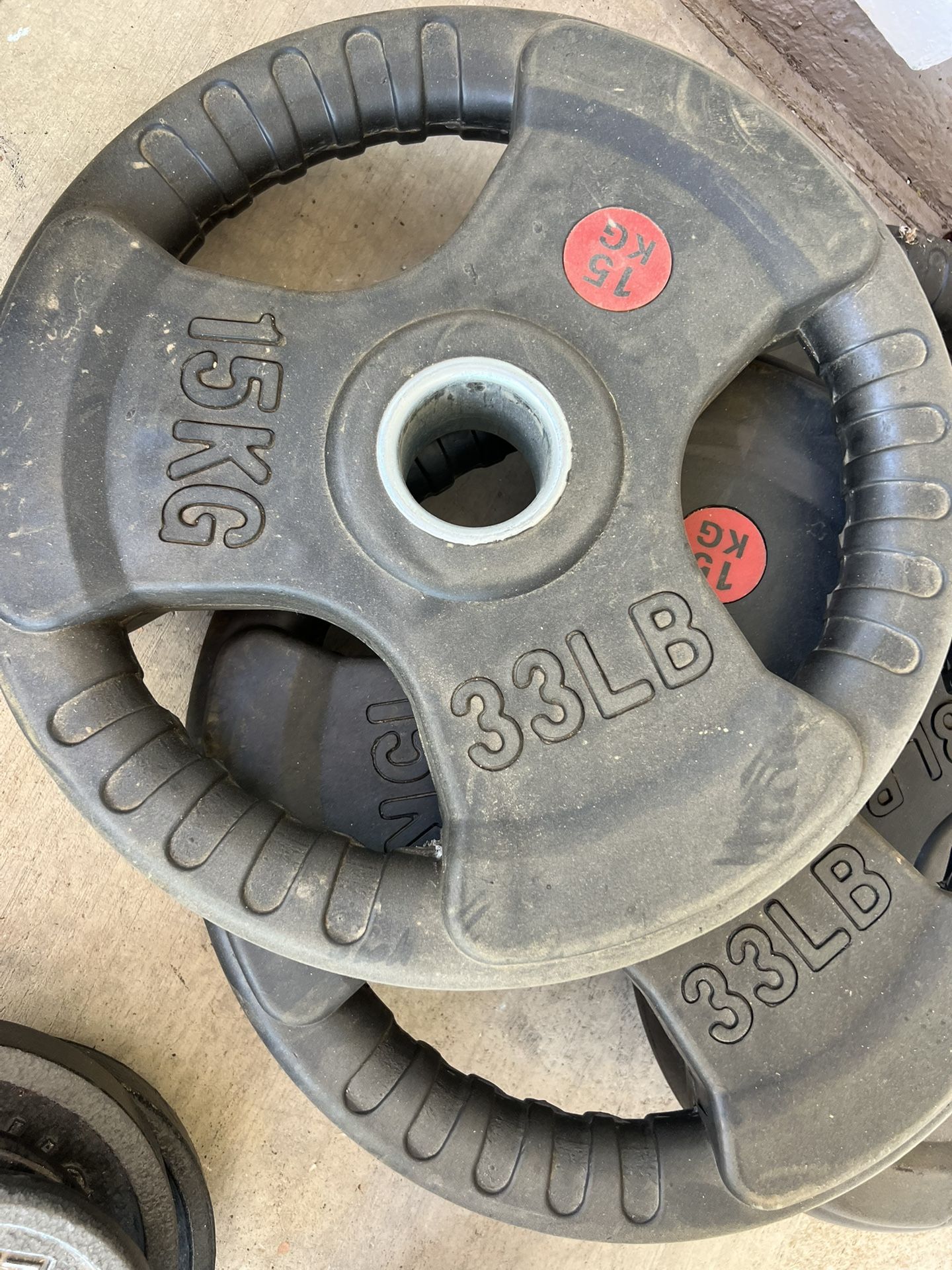 Weight Plates 15kg X 4