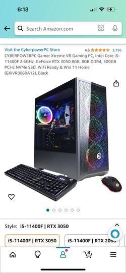 Cyber power Gaming pc