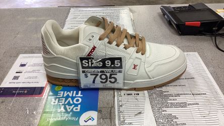 Louis Vuitton trainer sneakers size 9.5 authenticated by Entrupy