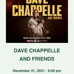 Dave Chappelle Tickets