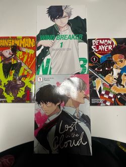 3 different mangas + 1 manwha