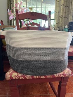 New HLD Global XXL Coiled Rope Tapered Basket