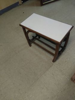 Wooden side table
