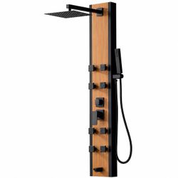 8-Jet Rainfall Shower Panel System