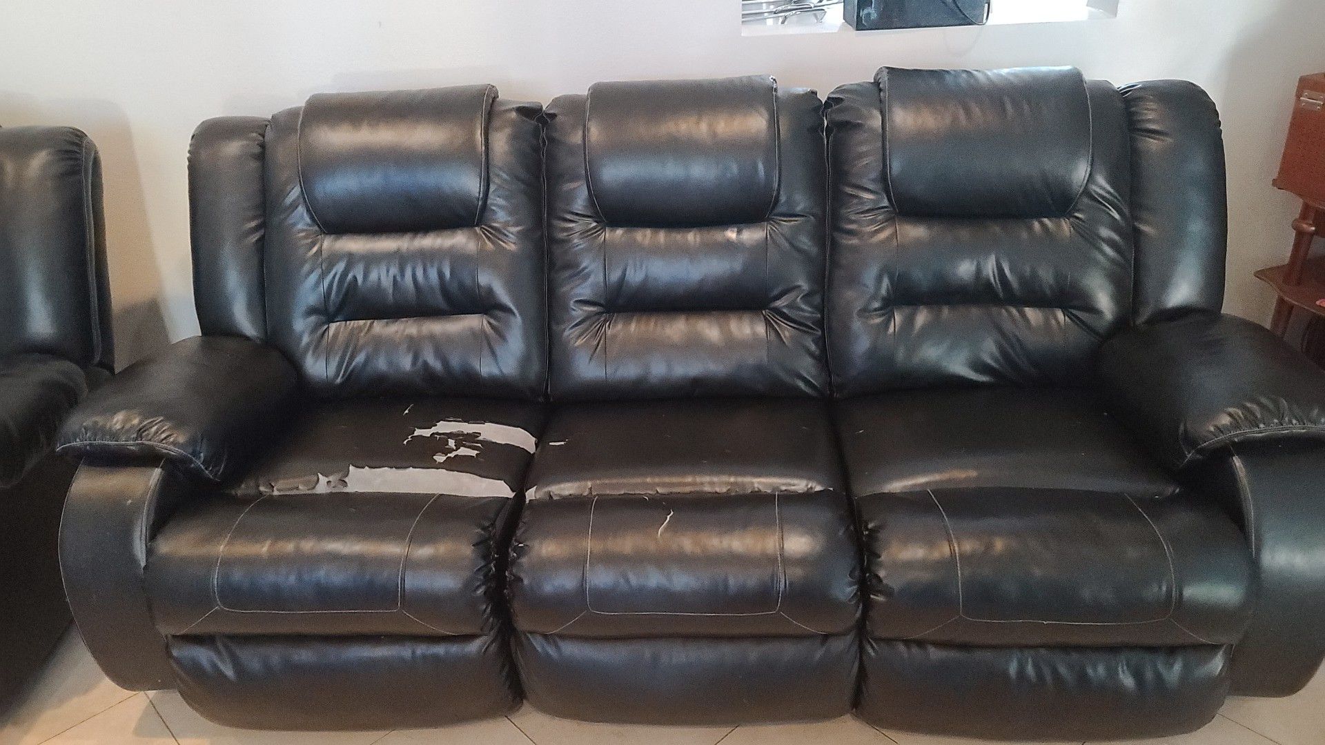 Ashley's Recliner 3 seat Couch