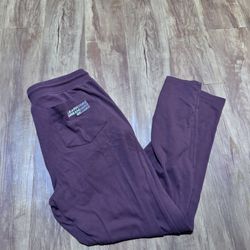 Alphalete Joggers Adult Size XXL Burgundy Wine Drawstring Athletic Sweats Pants