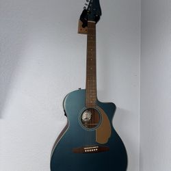 Fender Newporter Player Limited-Edition Acoustic-Electric Guitar - Ocean Teal