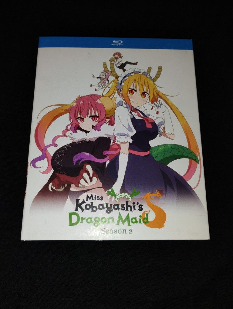 MISS KOBAYASHI'S DRAGON MAID SEASON 2 ANIME ON BLU RAY - BRAND NEW ❗