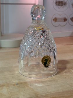 Waterford Crystal Cut Glass Bell