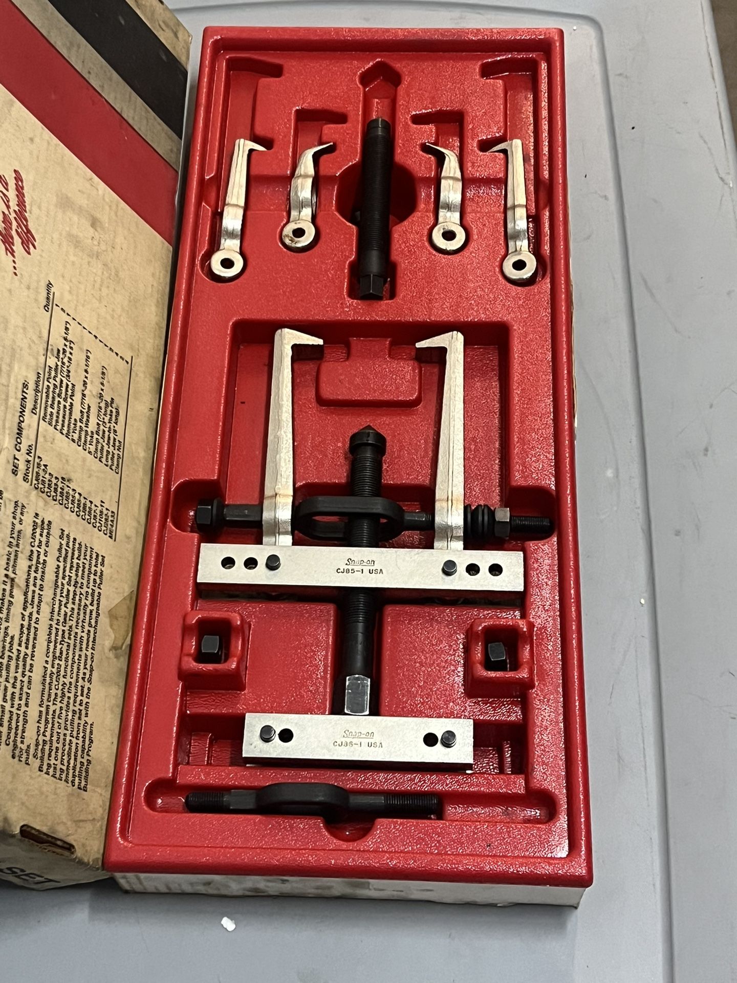 Snap-on Tools Gear Puller Set