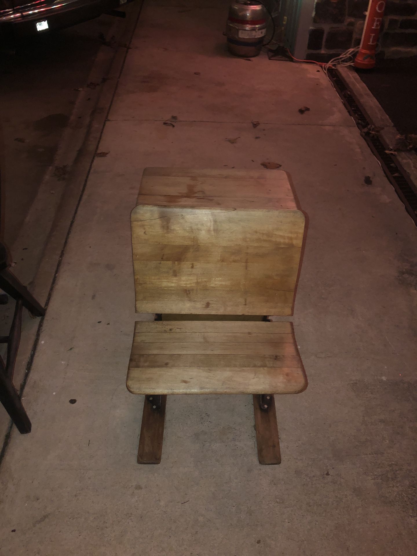 Antique School Desk