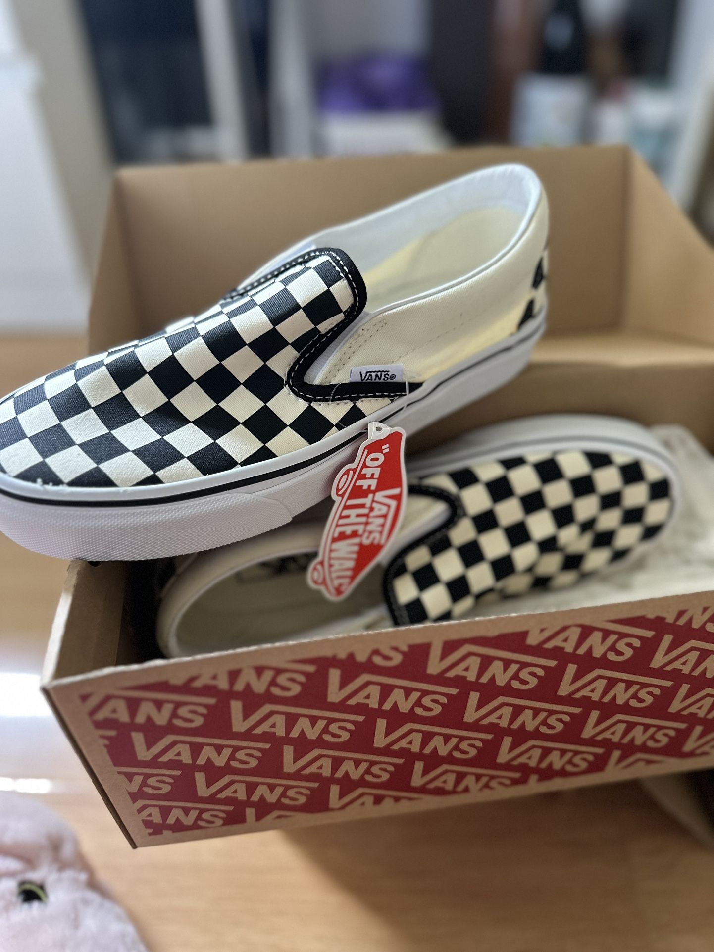 Classic Checkers Slip On 