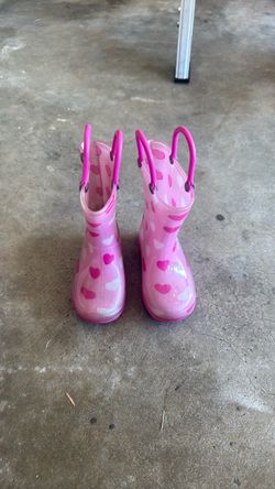 Toddler girl 4c rain boot