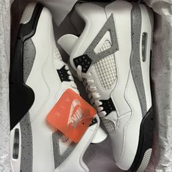 Cement Jordan 4 Size 12