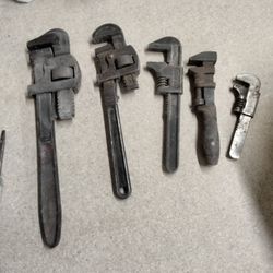 Old Pipe Wrench's 
