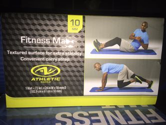 New Sealed Box Fitness Mat 72 X 24 X 10