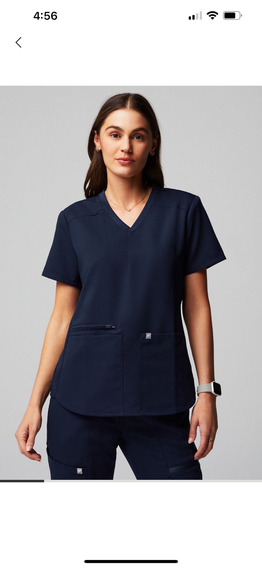 Fabletics Top Scrub Mode Scrub Top Size XL   