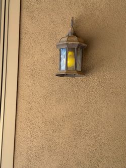 Exterior wall lanterns / sconces