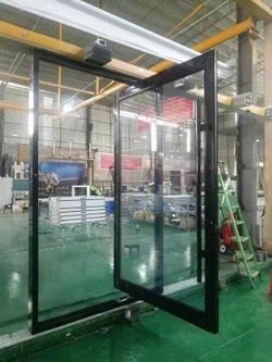 New 60x96 Pivot door. In stock ready to be picked up. Installation not included. Pick up in Wills Point. Delivery available for fee.