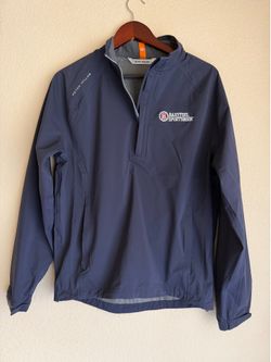 Peter Millar Barstool Rainwear/Windbreaker Jacket (New with tag) Navy Small