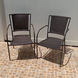 Set of WICKER Chairs