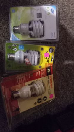 All three light bulbs $20