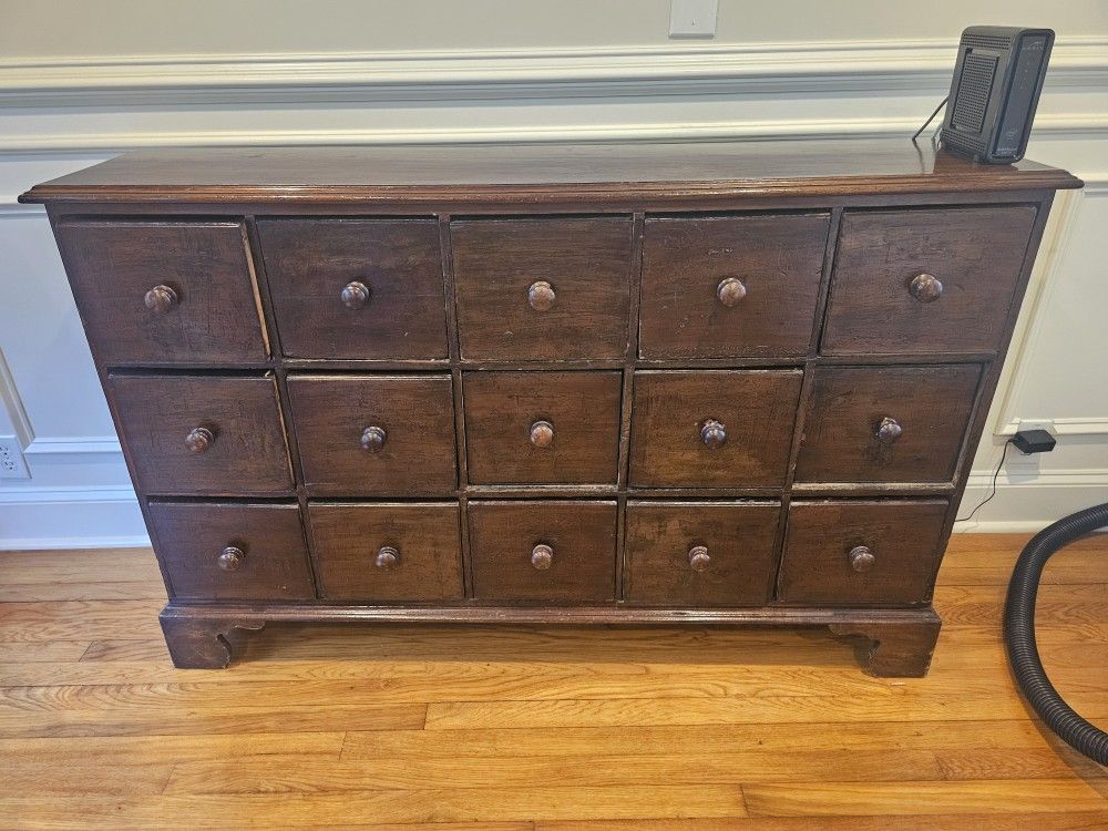 Antique Chest (Pharmacist Chest)